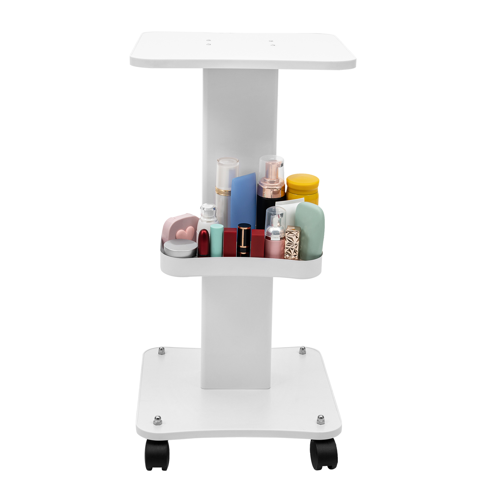 Multifunktionaler Schönheitswagen 360° °   Rolling Salon Trolley SPA Tattoo Storage LaboratoriesTray Stand with Wheels