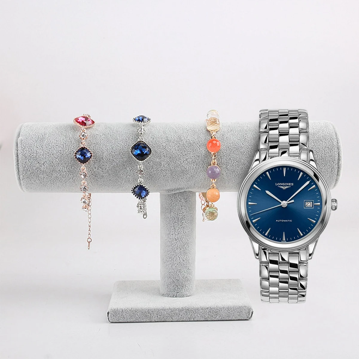 Schmuck Kette Haarband Uhr Halskette Armband Display Stand Rack Halter T-bar Armband Display Stand Halter Uhr Display