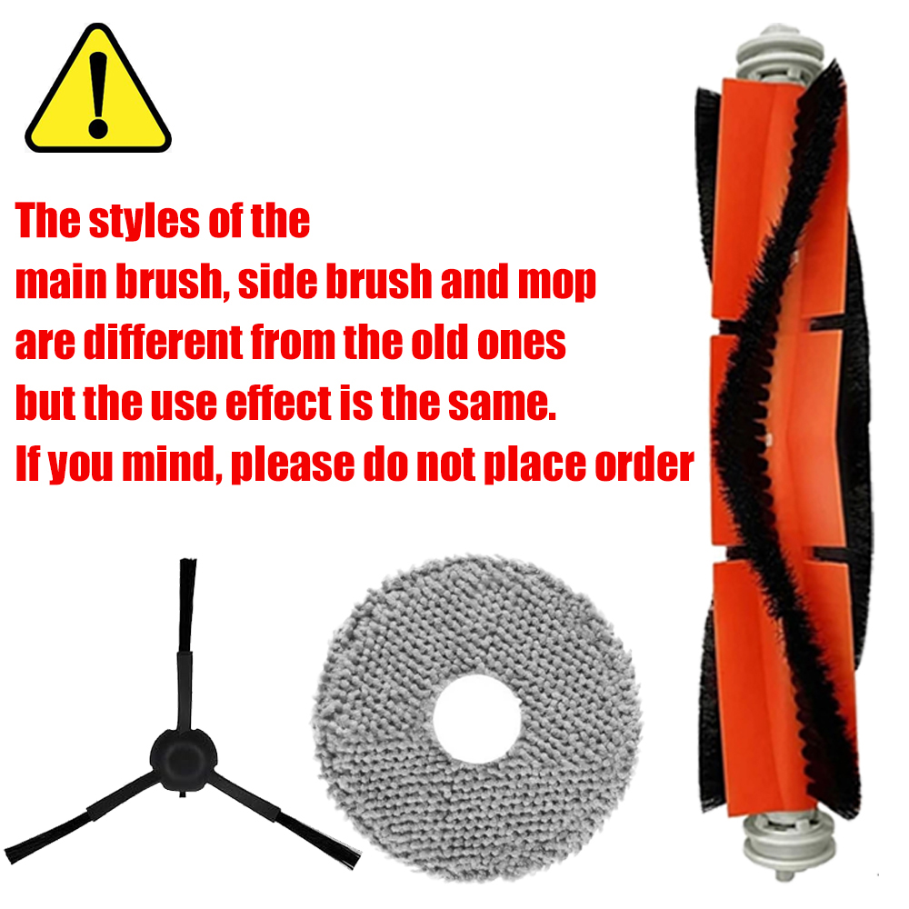 For Xiaomi Mijia M30S D103CN, For Dreame X30 Ultra, X30 Pro, Main Side Brush Filter Mop Dust Bag Accessories