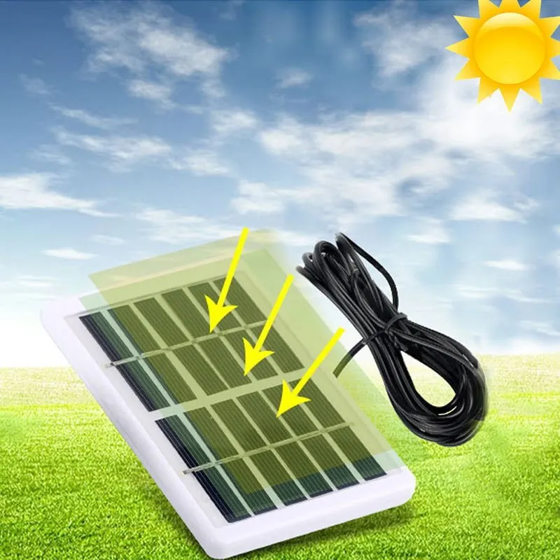 Luz Solar de 7W, resistente al agua, con carga USB, lámpara colgante de emergencia alimentada por luz Solar, bombilla Solar para interior y exterior, paneles solares