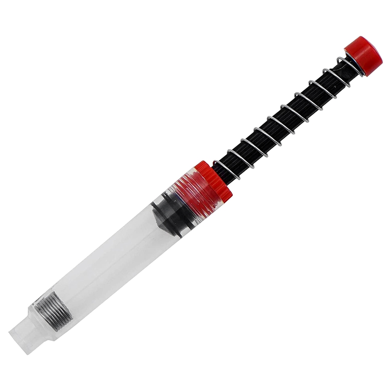 5 PCS Fountain Pen Ink Syringe Filler Pilot Metropolitan Fountain Pen Spring Converter With Removable Blunt Needle Tip