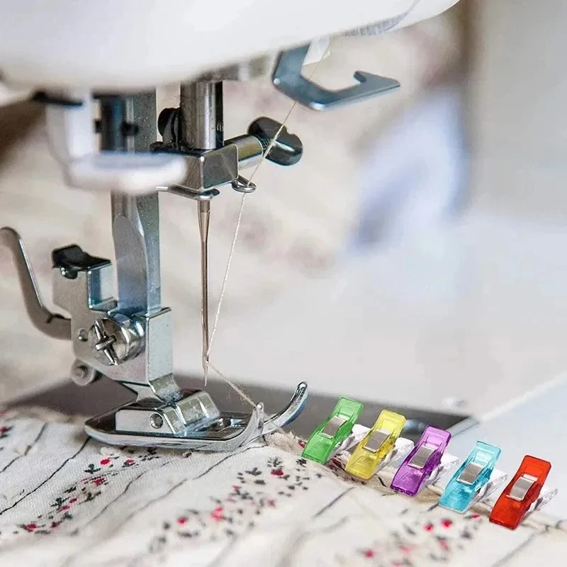Nähen Clips Bunte Clips Mehrzweck Kunststoff Handwerk Häkeln Stricken Sicherheit Kleidung Clips Farbe Bindung Clips Papier