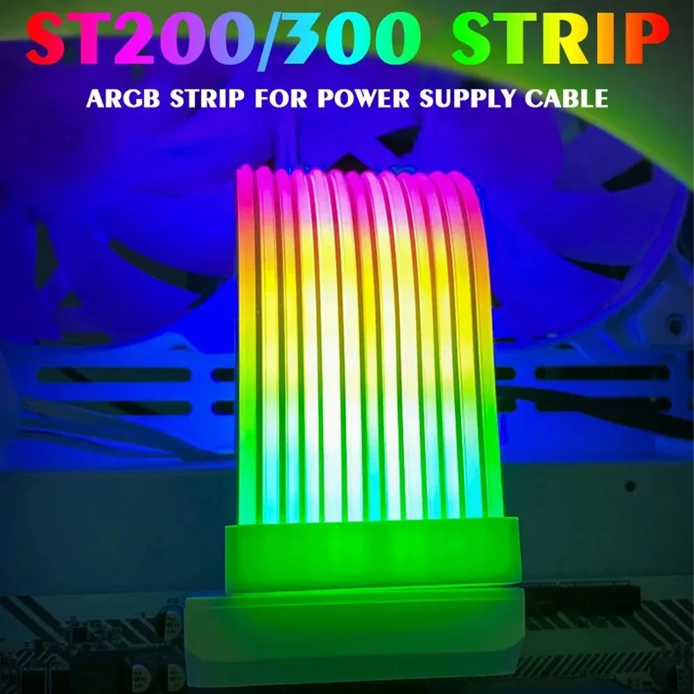 ライトストリップ,psu,pc rgb,gpu,5v,3ピン,argb sync,6ピン,8ピン,12ピン,16ピン,24ピン用の延長ケーブル