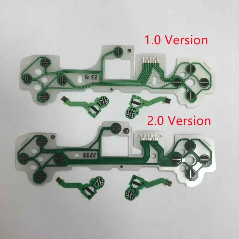 10pcs/Lot Replacement Original for Ps5 Conductive Film V1.0 2.0 3.0 Game Pad Controller Button Flex Cable Ribbon V1 V2 V3