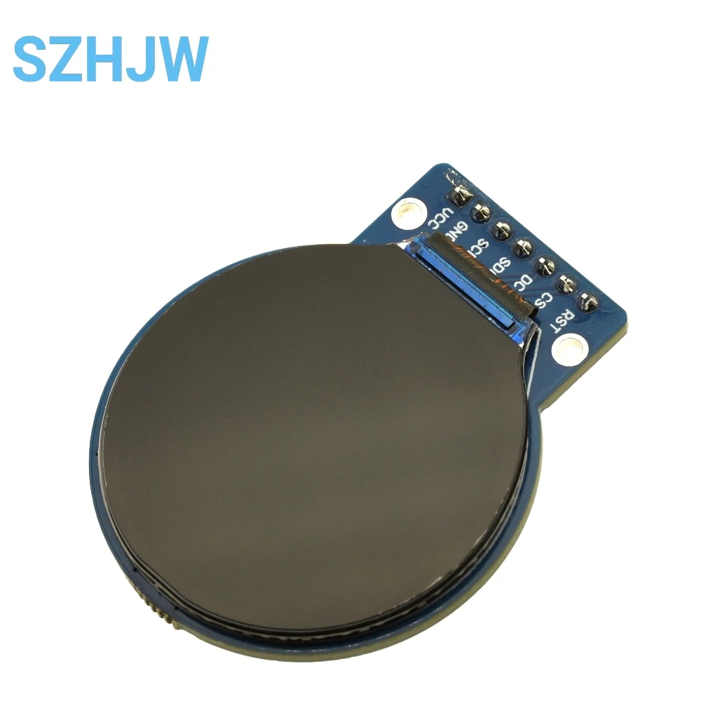 1-10 Uds. Pantalla LCD TFT redonda de 1,28 "240x240-controlador GC9A01, interfaz SPI de 4 cables, para proyectos de reloj inteligente Arduino ESP32 DIY