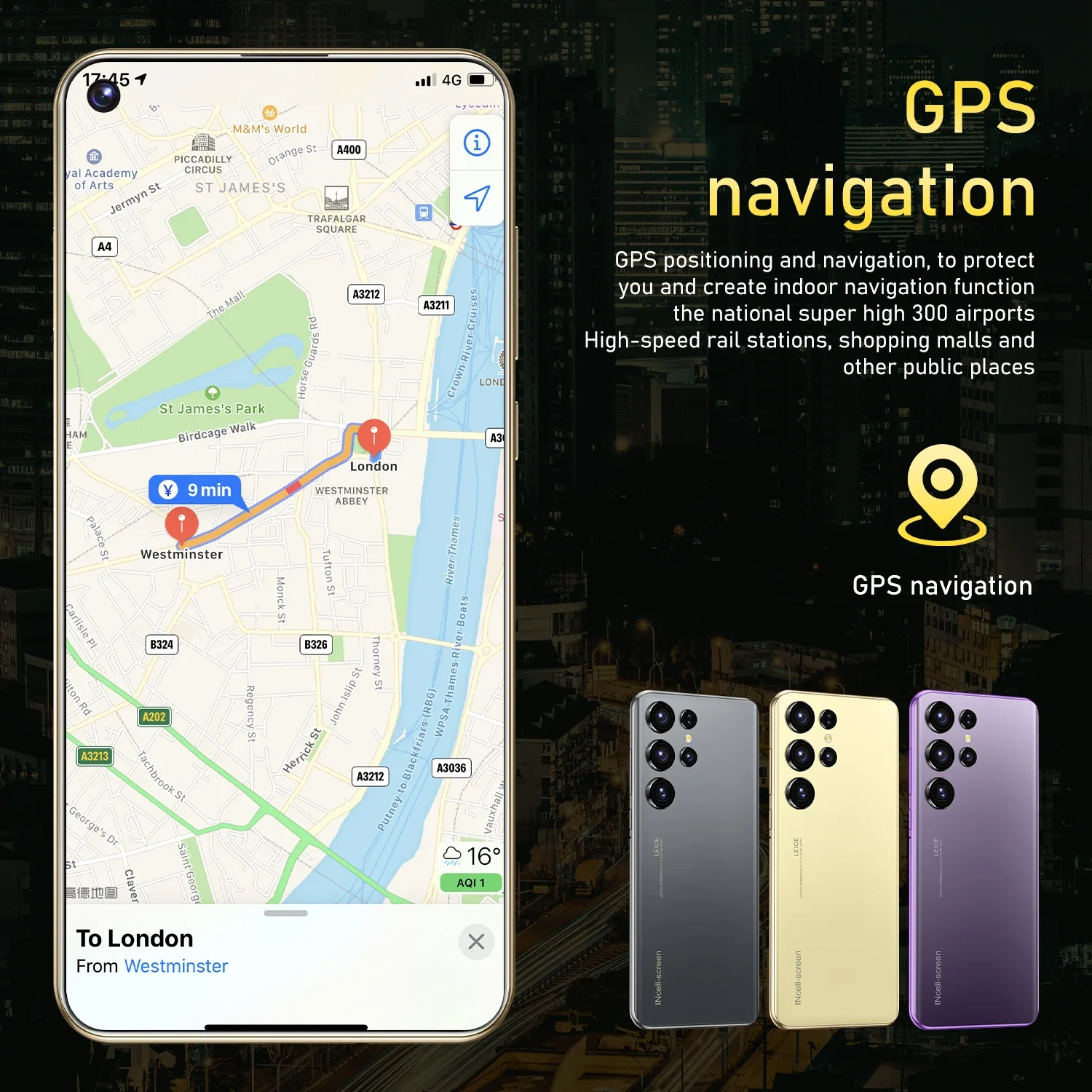 Novo smartphone s25 5g 7.3 polegadas de alta definição android14 snapdragon 8gen3 10core telefone sim duplo 7800mah desbloqueio telefones celulares