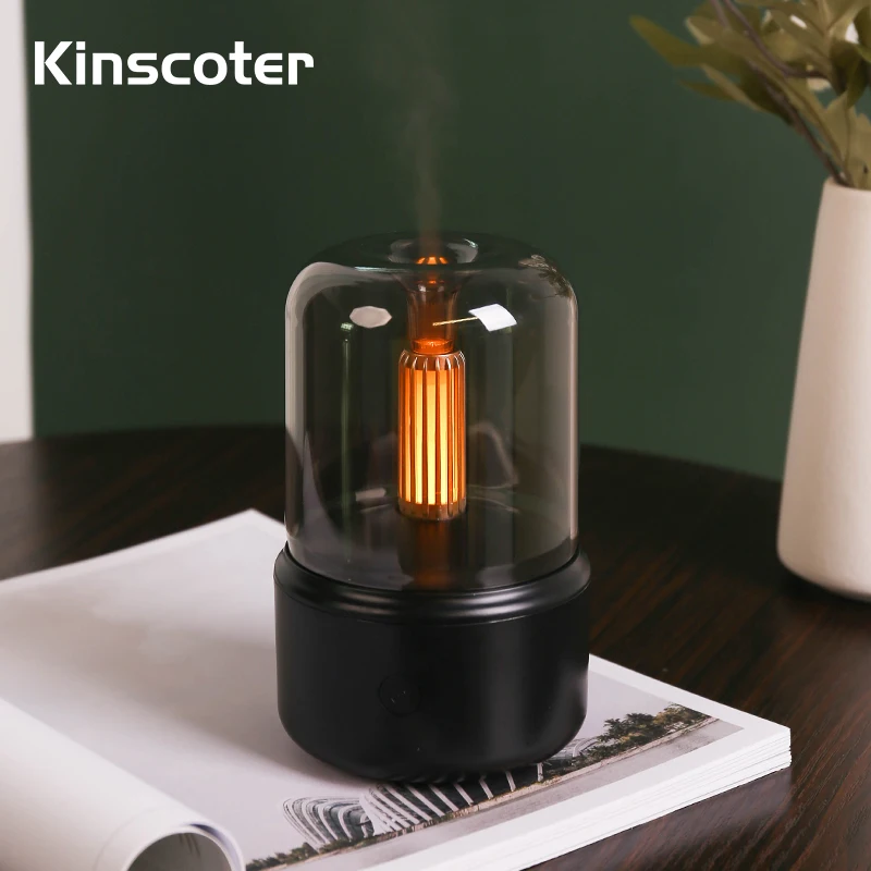 Ánh Nến Thơm Khuếch Tán Di Động 120Ml Điện USB Máy Tạo Độ Ẩm Không Khí Tinh Dầu Mát Phun Sương Tạo Phun Sương Tạo Ẩm Hình Ếch Con Có Đèn LED Đèn Ngủ