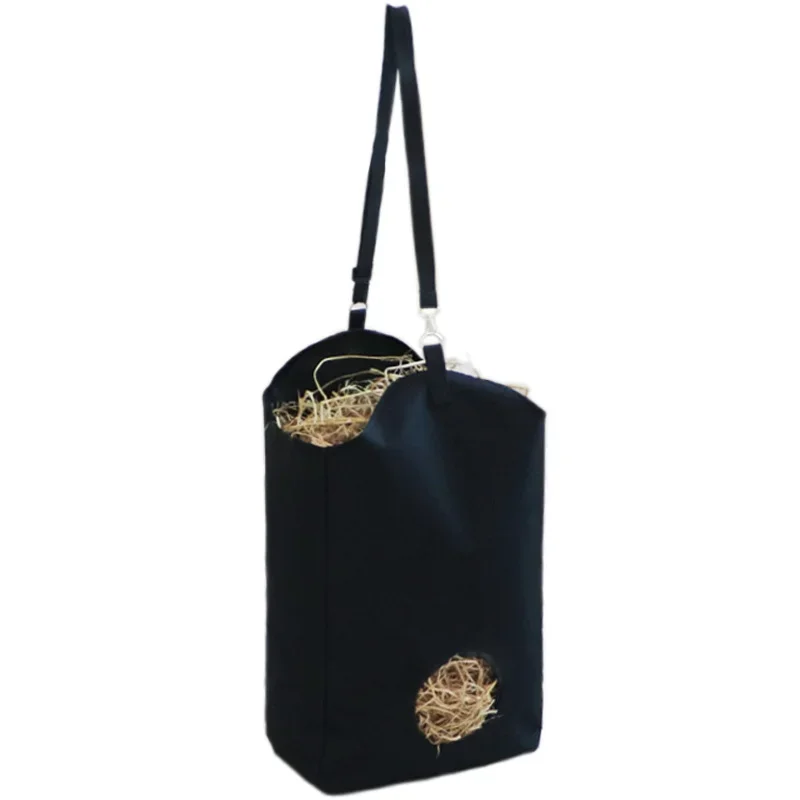 Sac de Rangement de Foin de Grande Capacité pour l'Extérieur, Alimentation Lente, Stable, Portable, Outil de Soins pour Cheval