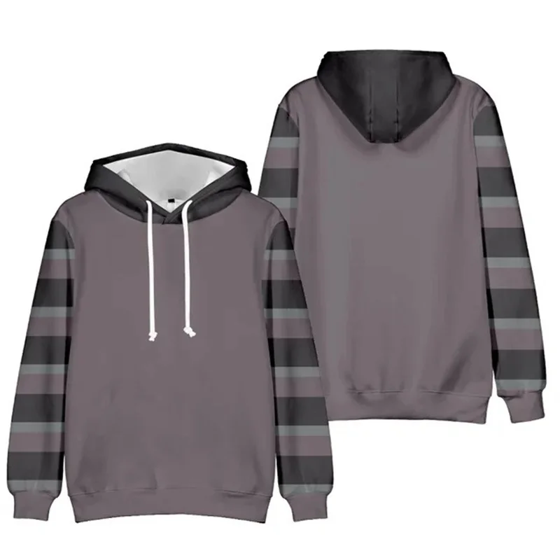 Creepypara homens pulôver com capuz 3D, jaqueta Tota Toby, fantasia cosplay, anime, casual, outono, plus size, Whol