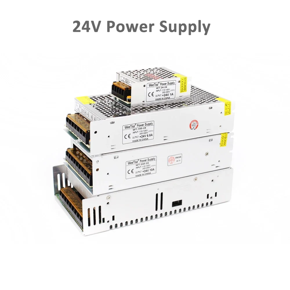 5V 12V 24V LED Netzteil AC 110V 220V zu DC 5V 12V 24V LED Streifen Licht 12 Volt Schalter Adapter Treiber Elektronische Transformator