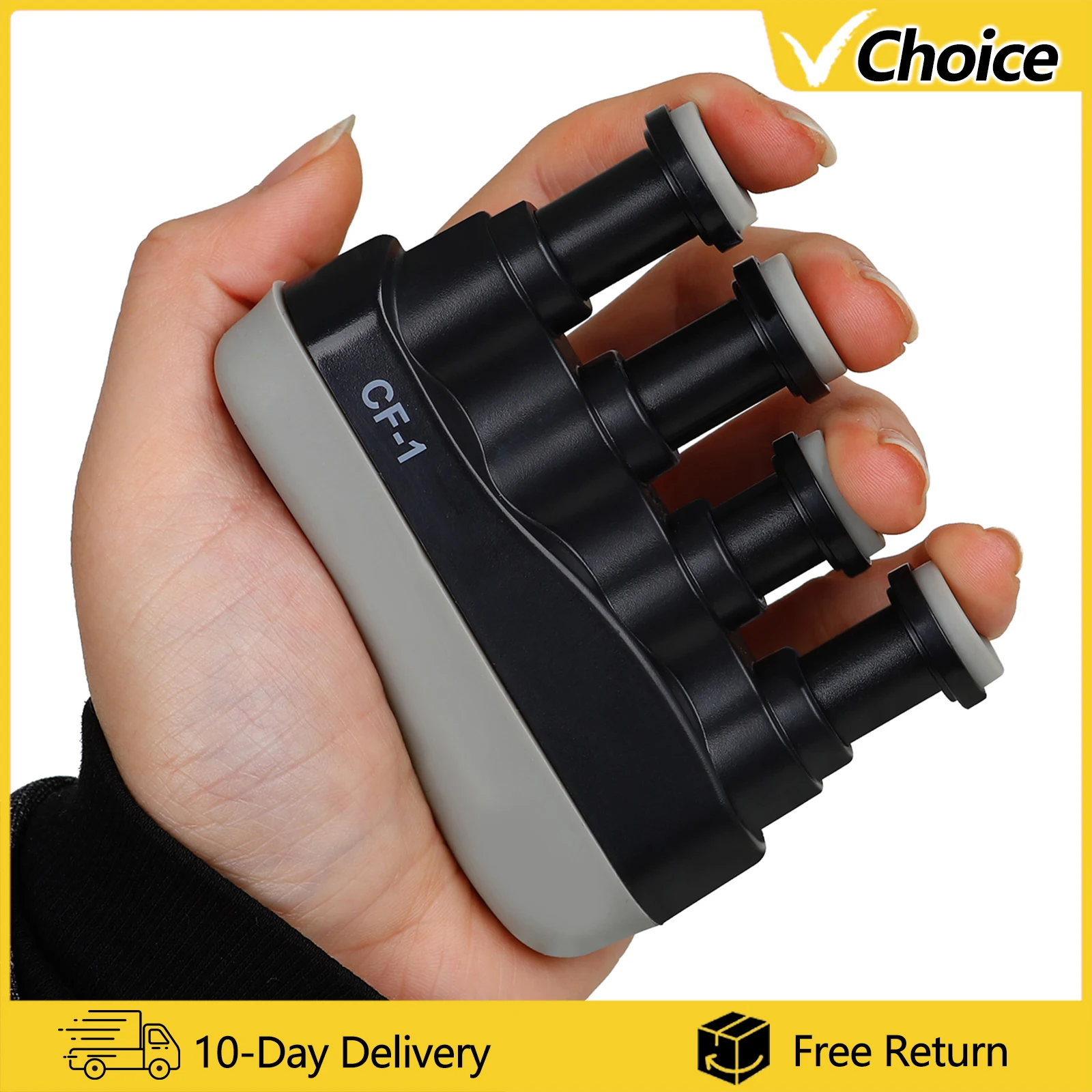 Guitar Hand Grip Finger Exerciser Strengthener Power Trainers Medium Tension Home Fitness Equipment Piano Entry Finger Exerciser