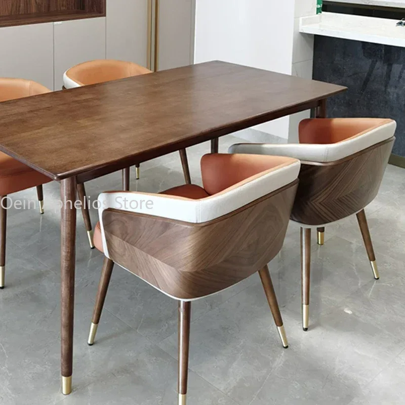 Cadeiras de jantar poltrona sala qualidade moderna e minimalista cadeira de jantar assento luxo cadeiras de madeira Стулья Для Кухни Cadeiras