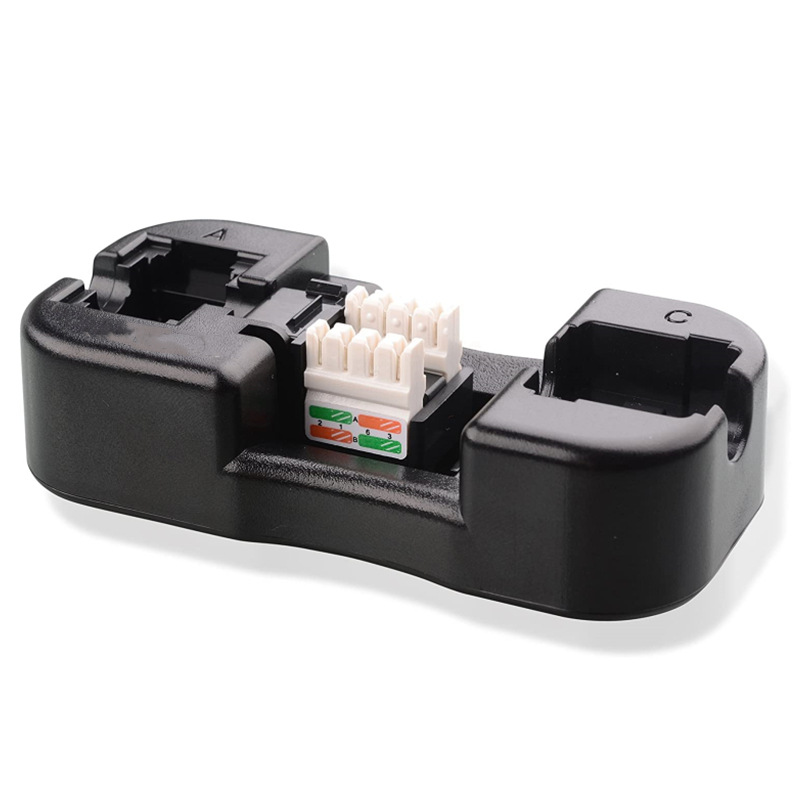 Универсальный держатель модуля проводки RJ45 Cat6/Cat5E/Rj11/12 Keystone Jack