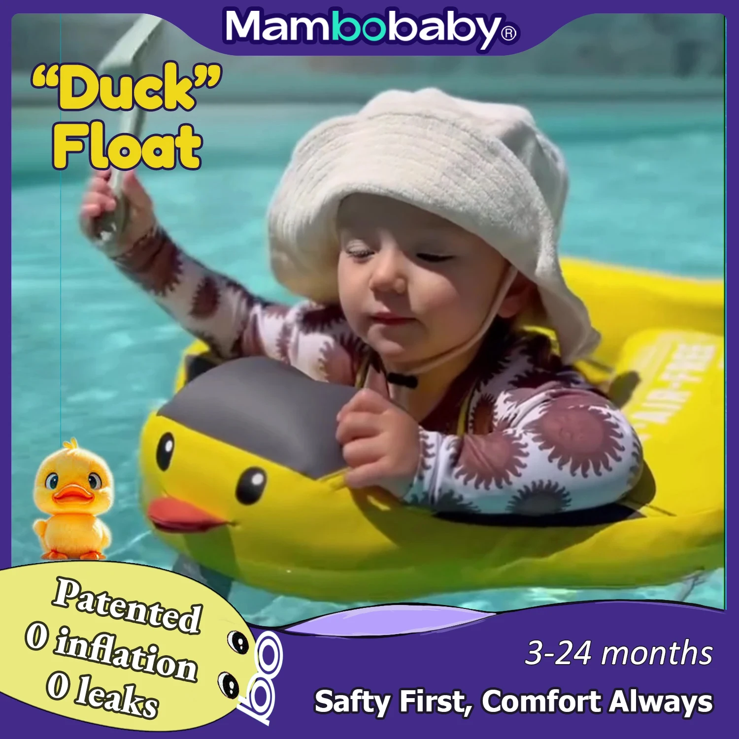 Mambobaby поплавок VIP 3, дропшиппинг, ненадувной детский поплавок с навесом на талии, поплавок для плавания на груди, спа-буй, тренажер, поставщик