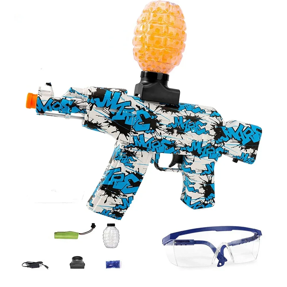 Pistola elettrica Airsoft Water Gel Ball Blaster Pistola ad aria compressa per attività all'aperto Giochi di squadra di tiro Regali