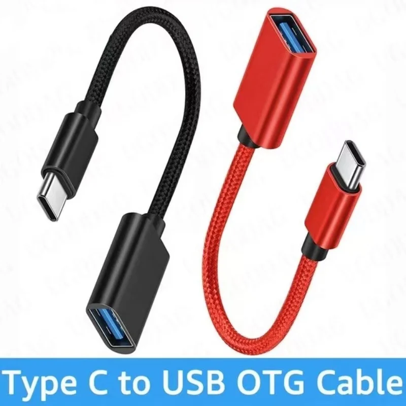 Cavo adattatore USB-C a USB OTG Cavo adattatore USB tipo C maschio a USB femmina Convertitore cavo OTG per Xiaomi Samsung MacBook Pro