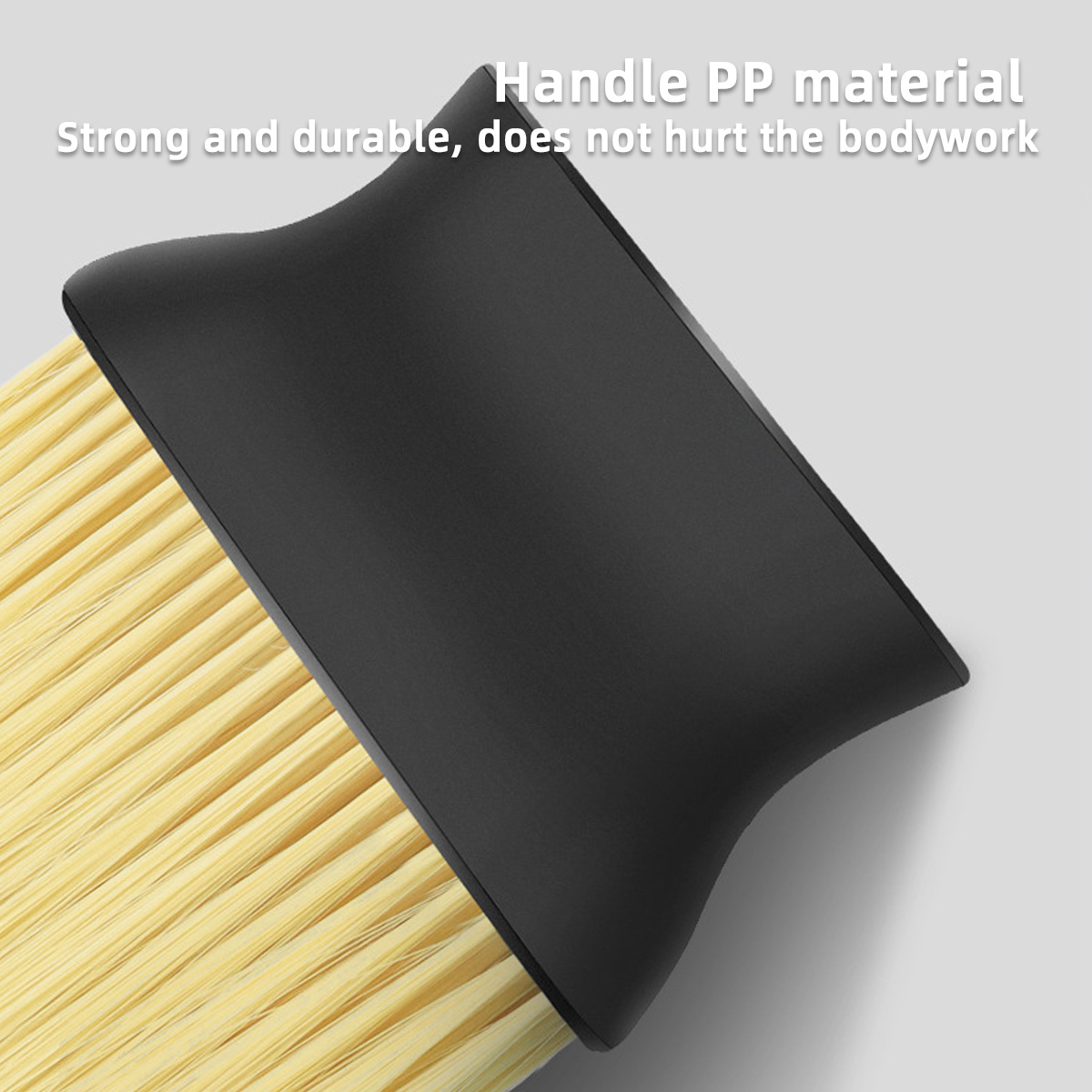 Spazzola per la pulizia dello sfiato del condizionatore d'aria a doppio scopo per la casa dell'auto con strumento per la rimozione della polvere dei peli morbidi Strumento per la pulizia della polvere della tastiera dell'auto