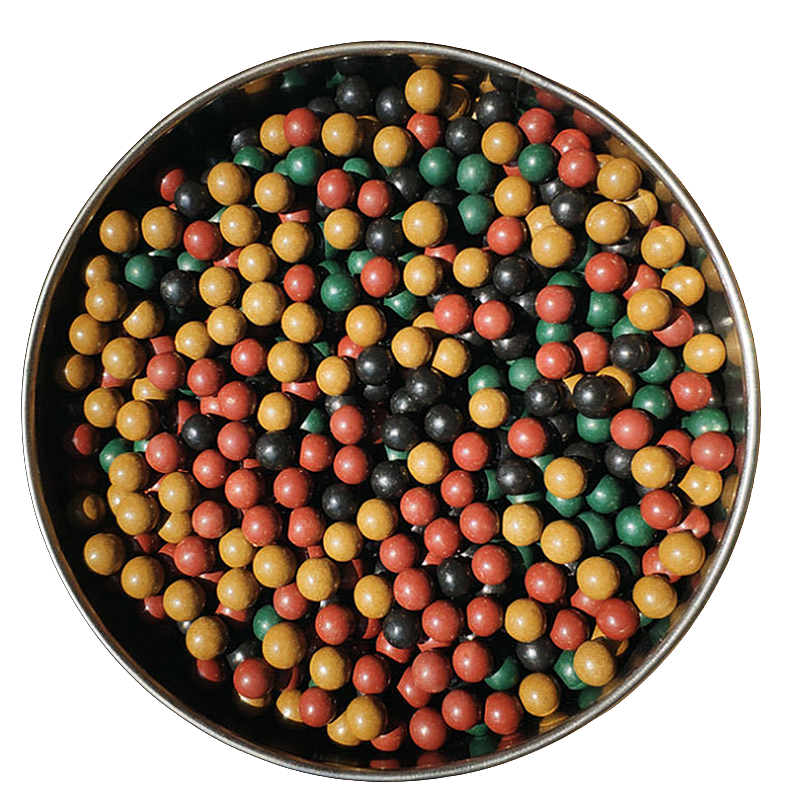 Multicolor Safety Mud Ball Slingshot Ultra Hard Ceramic Ball Outdoor Hunting Slingshot Natural Mud Ball Training Competitive