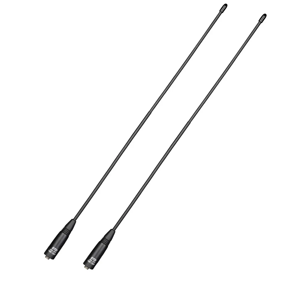 Walkie Talkie Antenna SMA-F RTD NA-771 VHF/UHF 136~174/400~480 Mhz High Gain Antennas For Baofeng UV 5R Quansheng UV K5 K58