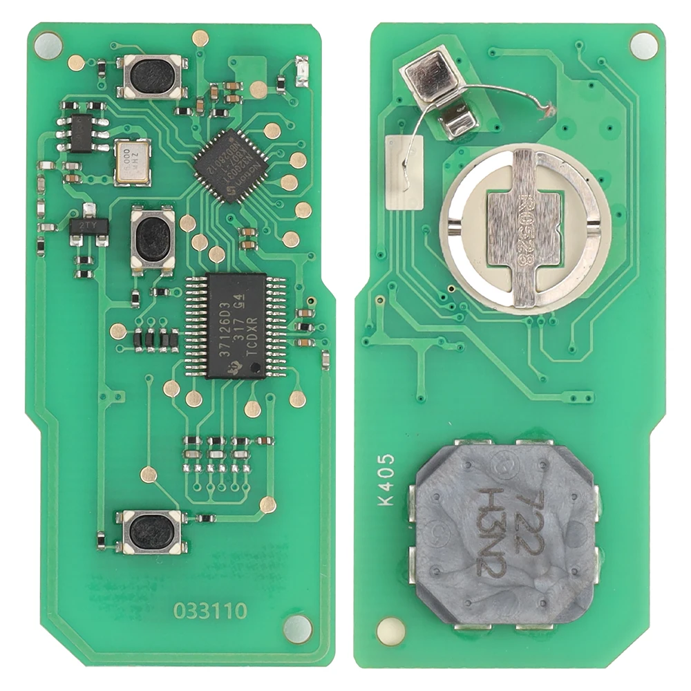 LIXIANG  2/3 Buttons 312/433MHz   B9Chip for Toyota Prius 2004 -2009 Auto Smart Remote Control Key Fob FCC# MOZB21TG MOZB31EG