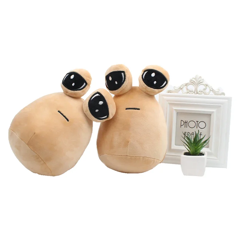 НОВАЯ ИГРУШКА Hot My Pet Alien Pou Плюшевая игрушка Furdiburb Emotion Alien Plushie Мягкая кукла Pou 22 см