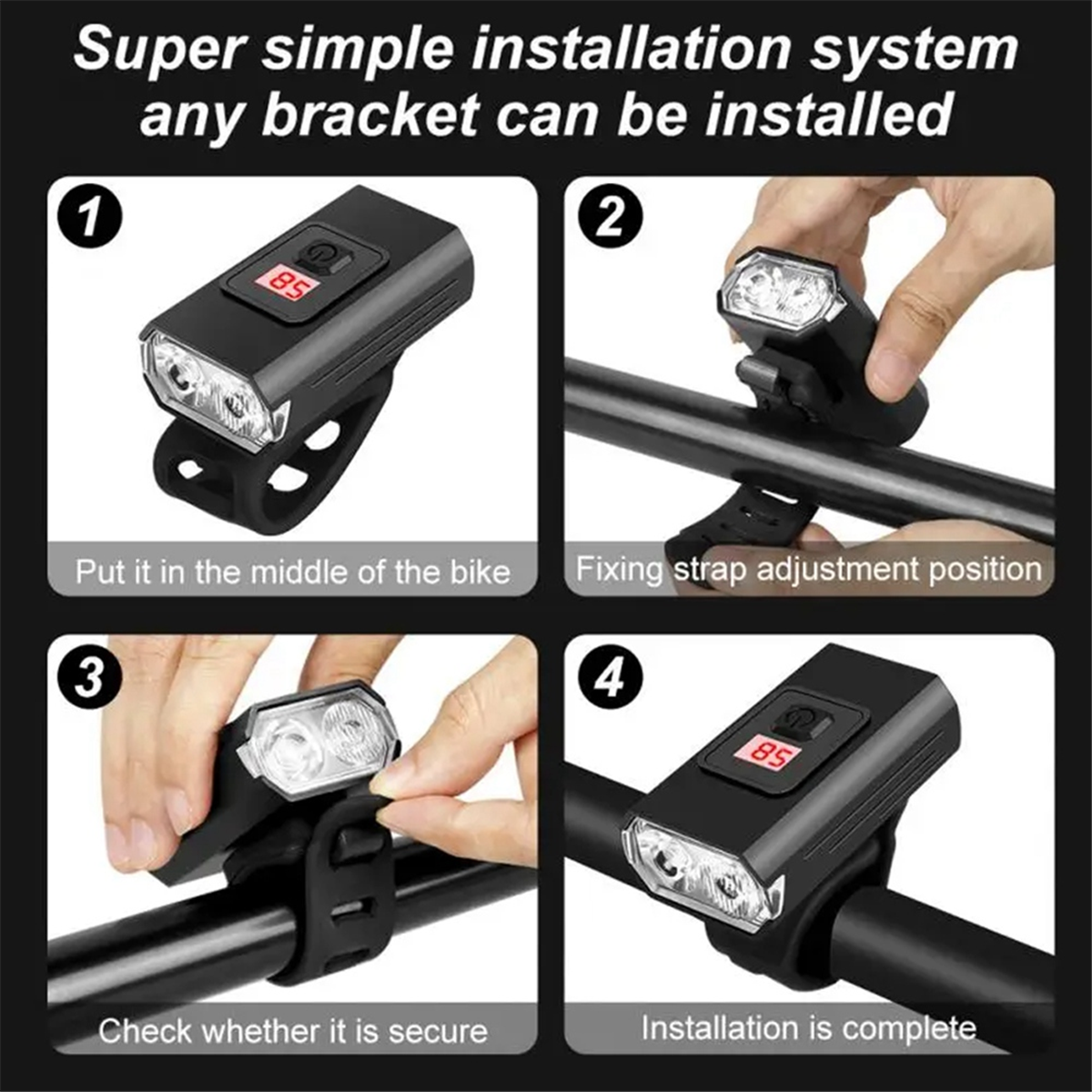 USB充電式自転車ライト,1200ルーメンLEDライト,マウンテンバイク,ロードバイク,フロント,サイクリングアクセサリー,t6