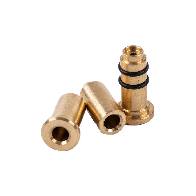 3 Pcs Reusable Brass Copper Nozzle Refill Butane Gas Adapter Inflatable Head For Dupont Ligne 2/Gatsby Lighter Filling