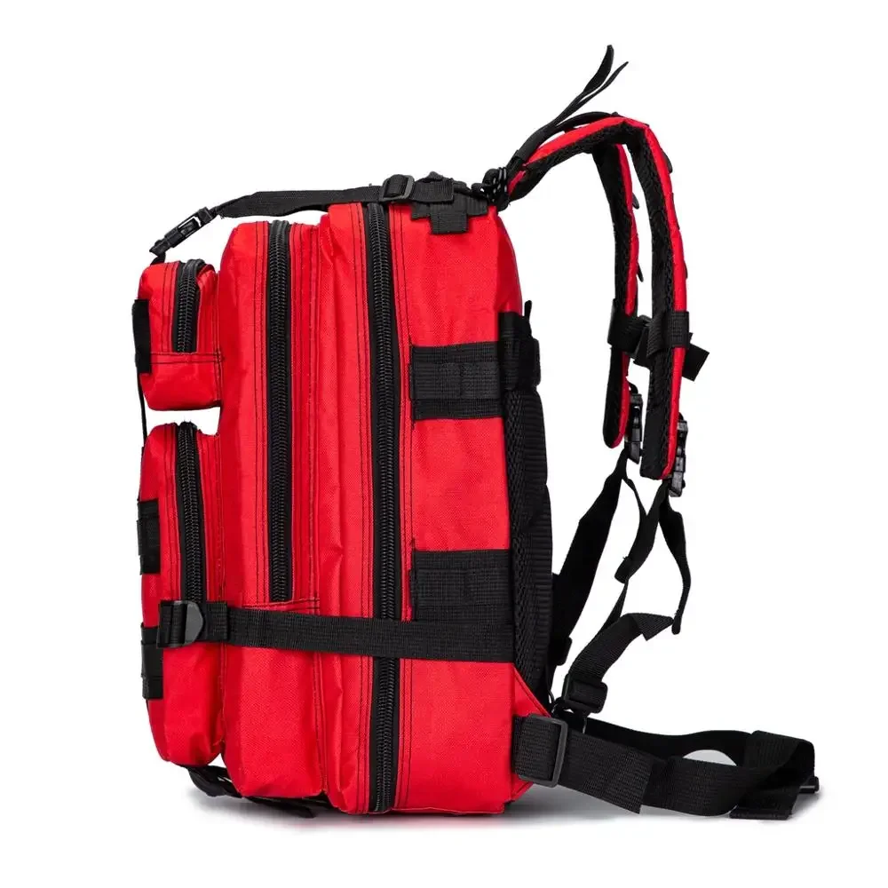 30L Mochila ao ar livre Bolsa de primeiros socorros Bolsa ao ar livre Trauma Responder Mochila esportiva médica