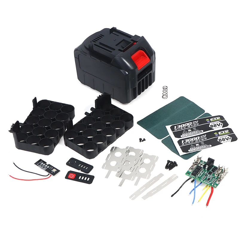 Battery Case Li-Ion Battery Case Circuit Board PCB for Lomvum Zhipu Hongsong Jingmi Makita Detection protection battery