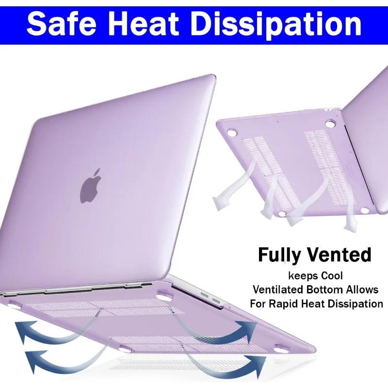 Funda de portátil para MacBook Air 13,6, Funda para Macbook Pro 13, Funda Air 15,3, Funda para Macbook Pro 14 16, 2021 2024, M3, M2, M1, Capa