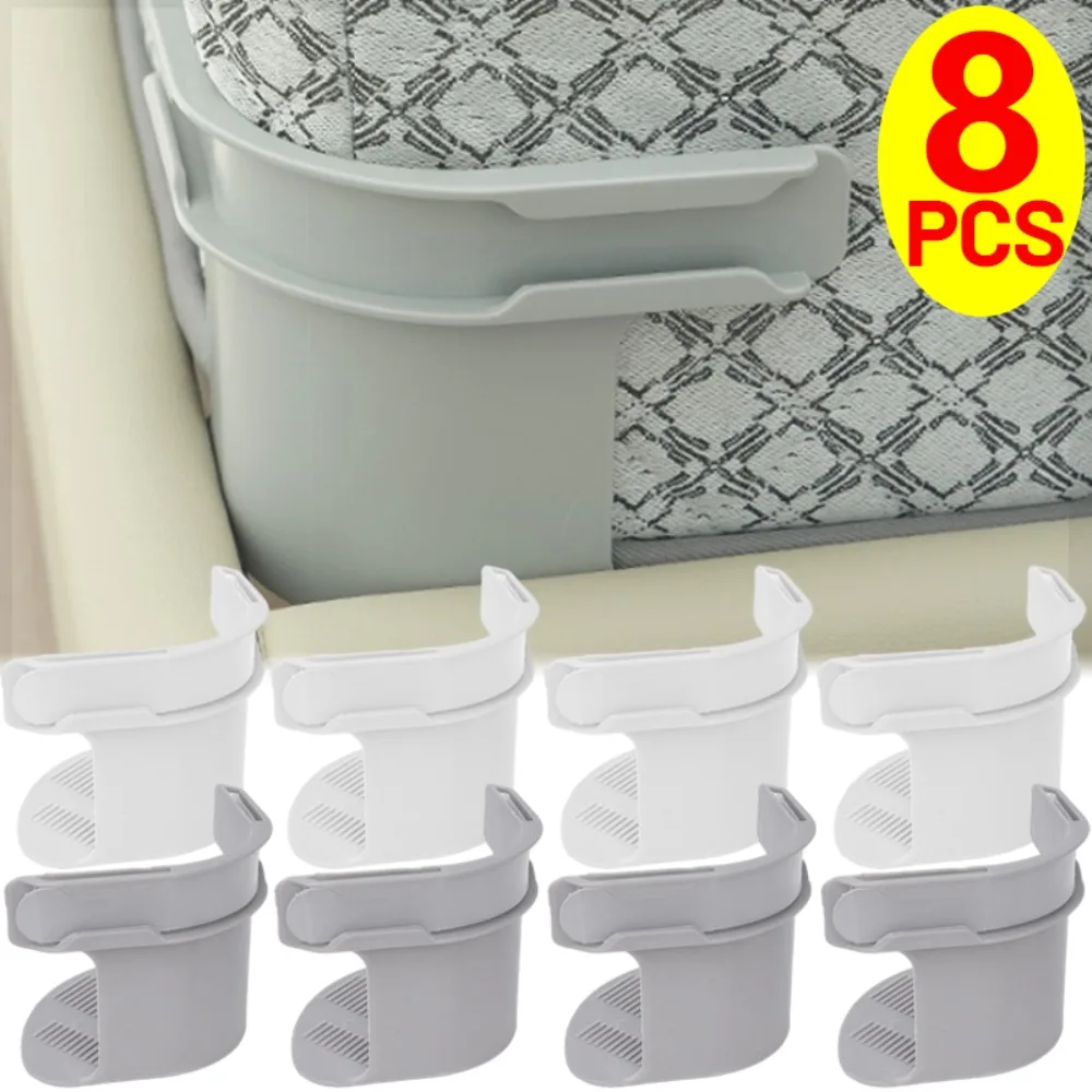 8/1PCS Non-Slip Sheet Holder Heavy Duty Fixed Clip Invisible Bedsheet Corner Tightener Multifunctional Bed Sheet Bed Cover Clips