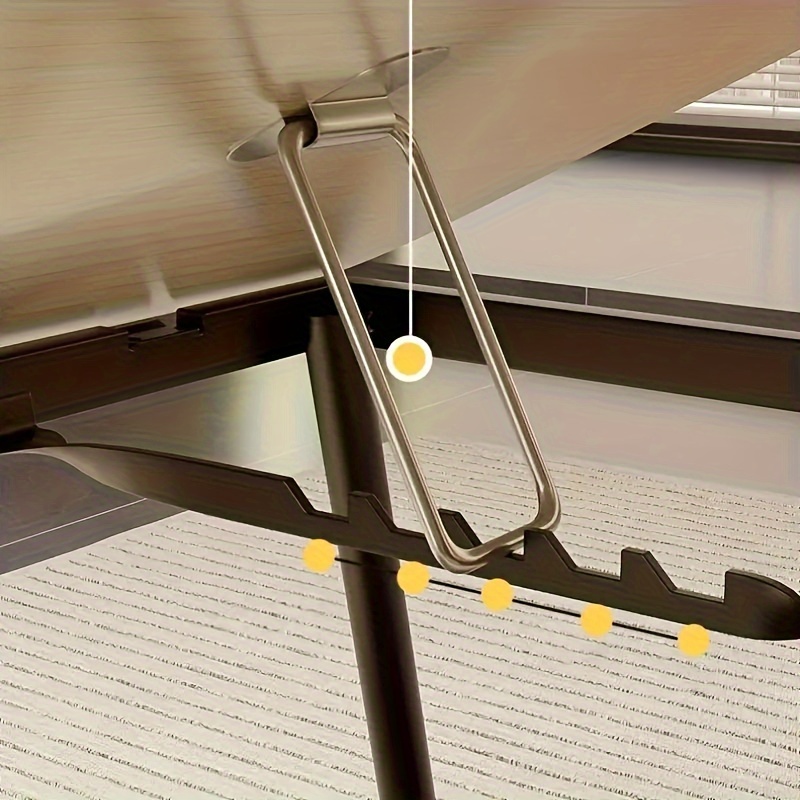 Portable Bed/Sofa Table, Sofa Tray, Home Desk, Breakfast Tray with Cup Holder, Bedside Laptop Stand, Foldable Bed Table