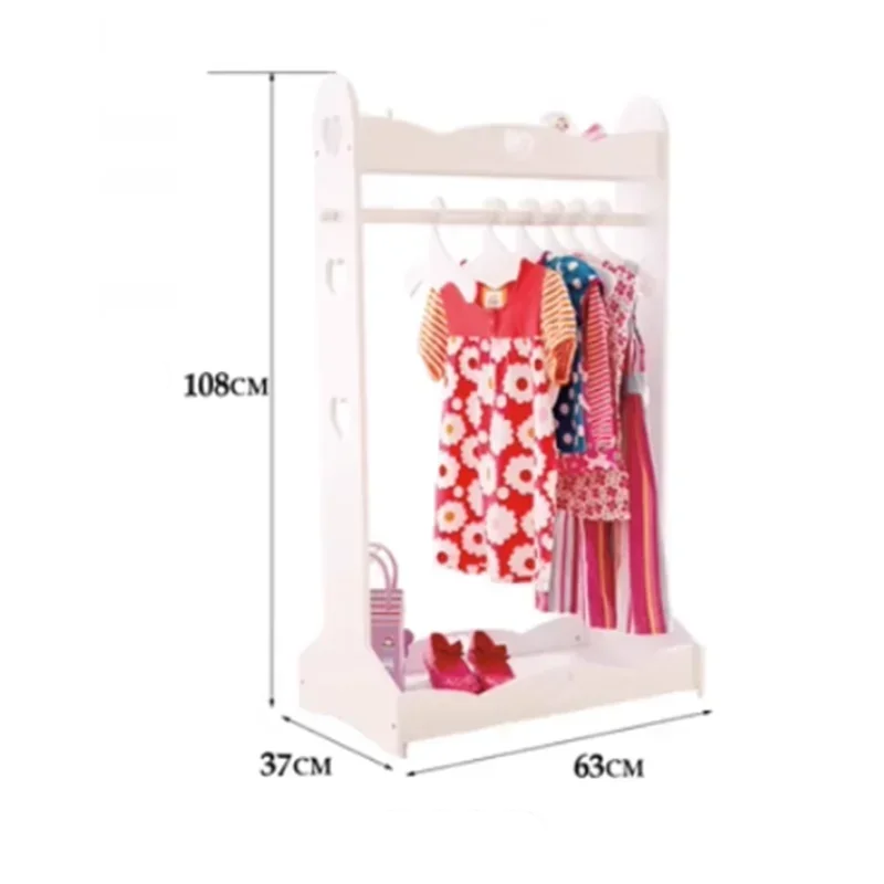Dress Up Storage Kindergarderobe Kleidungsschutz Hängeschrank Kindergarderobe Robuste Mädchen Meuble Chambre Enfant Kindermöbel