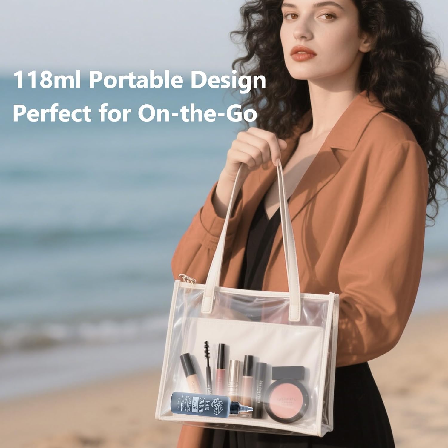 Hair Bond Glue Clear – Sneldrogende haarlijm met sterke grip voor – Snelle formule voor naadloze styling thuis of in salon pruikgereedschap