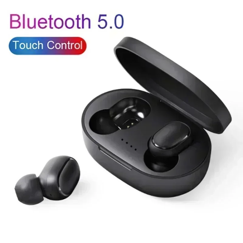 Auriculares Bluetooth TWS Auriculares inalámbricos con Bluetooth auriculares con cancelación de ruido con micrófono A6S auriculares para teléfono inteligente