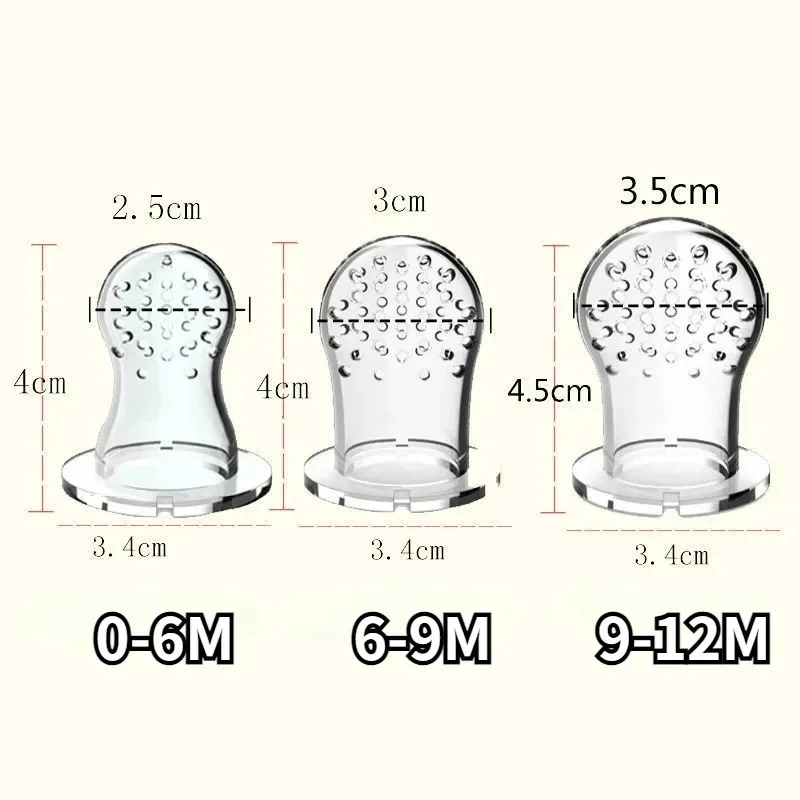 3 In 1 เด็กผลไม้ Feeder จุกนม Pacifier อาหารสดผลไม้นมขวดนม Nibbler เรียนรู้การให้อาหารดื่ม Teething Pacifier
