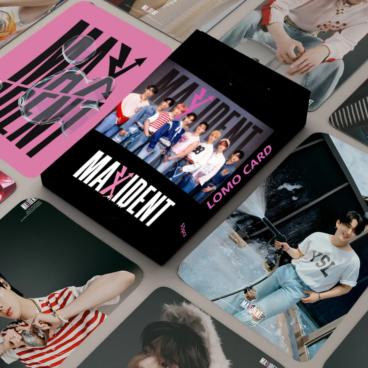 55 Uds. Tarjetas Kpop Group Lomo, sesión fotográfica MANIAC, nuevo álbum, juego de tarjetas impresas fotográficas, colección de Fans