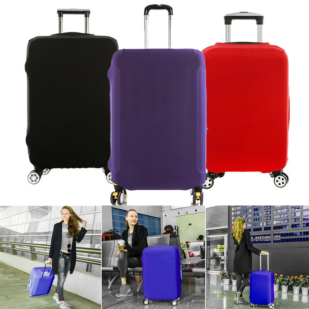 荷物カバー旅行スーツケース保護カバー弾性ダストカバー適切な 18-32 インチのスーツケースファッション旅行クマパターン