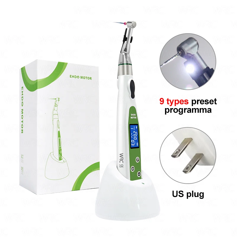 EndoMotor 16:1 ทันตกรรมลดอุปกรณ์ไร้สาย Endo พร้อมไฟ LED นําเข้ามอเตอร์ Root Canal เครื่องมือทันตแพทย์เคล็ดลับ
