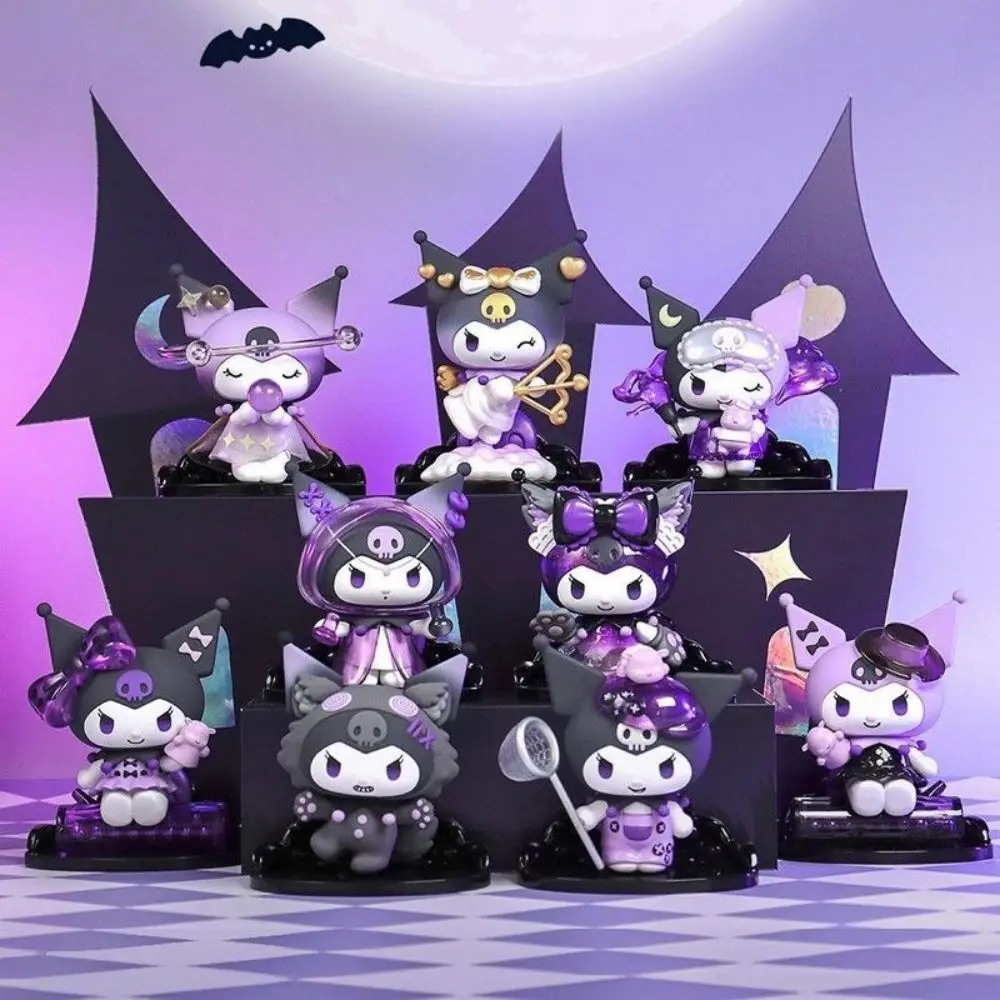 Sanrio Kuromi Blind Box Werwolf töten Serie Action figur Puppen Anime Figuren Überraschung tasche niedlichen Modell Fans Sammlung Spielzeug