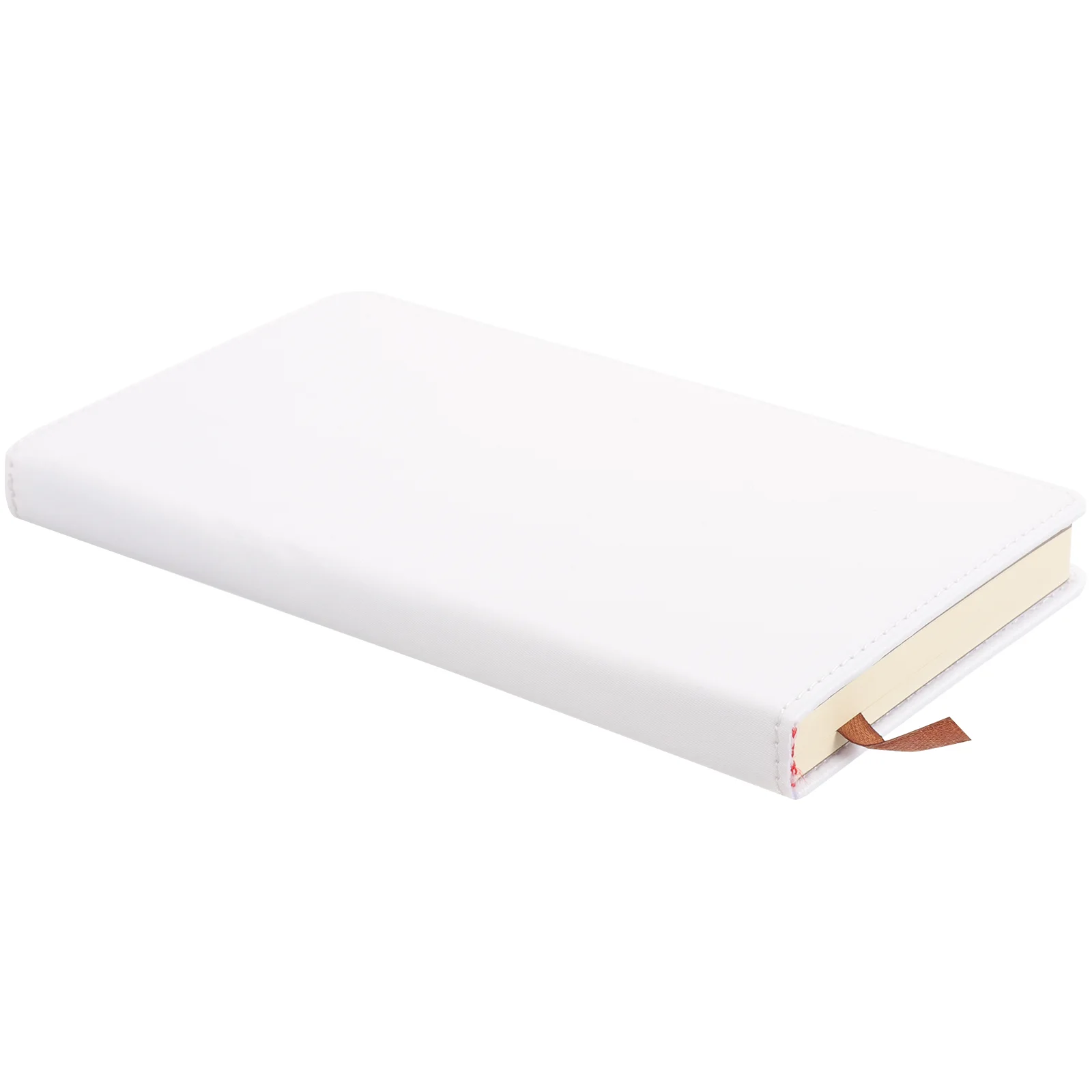 Bloc de notas en blanco de PU, cuaderno de sublimación para estudiantes, viajeros, trabajadores de oficina, páginas gruesas, portátil, diario