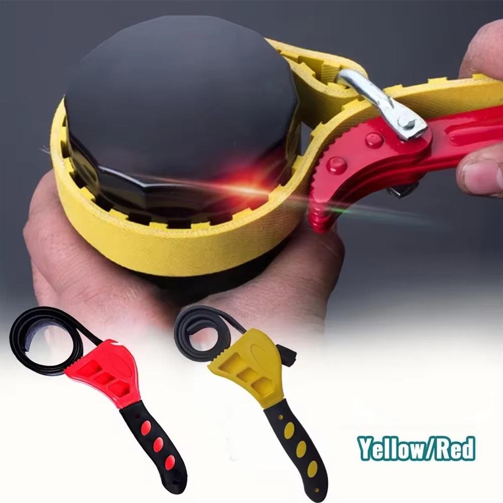 Multifunktion aler 6-Zoll-Riemenschlüssel Ölfilter-Abzieher riemens chl üssel Kettens chl üssel riemen öffner Einstellbares Demontage werkzeug