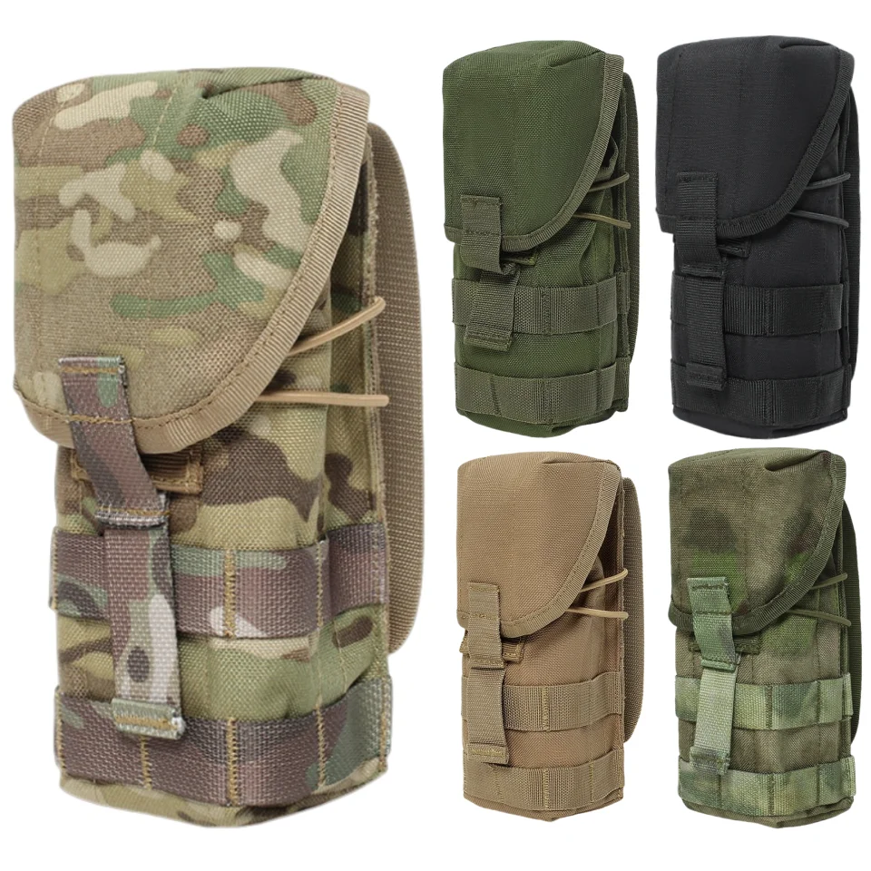 Bolsa táctica 556/7,62 doble Mag, sistema MOLLE, orificio de drenaje elástico ajustable, ligero