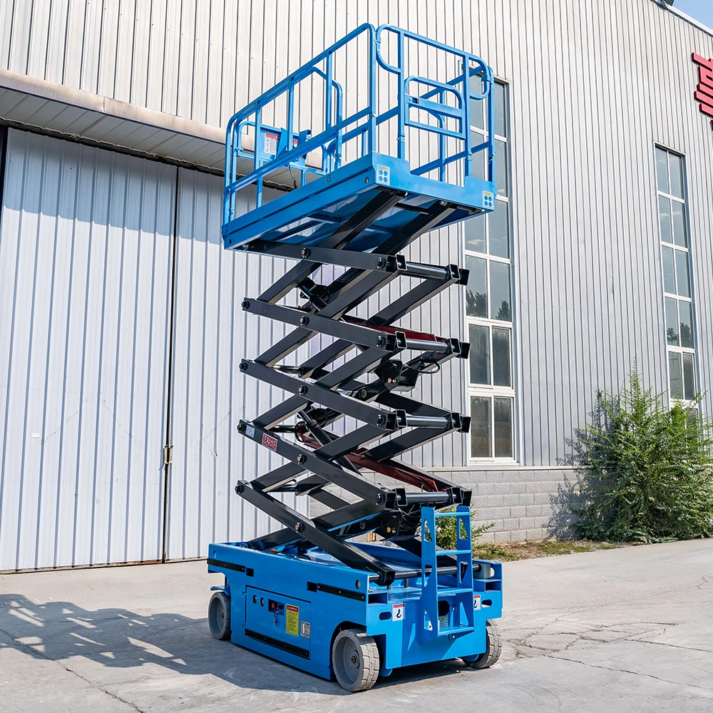Ac Power Table New Condition Steel Scissor Lift Hydraulic Lifting Scaffold Platform for Construction for Construction Industries