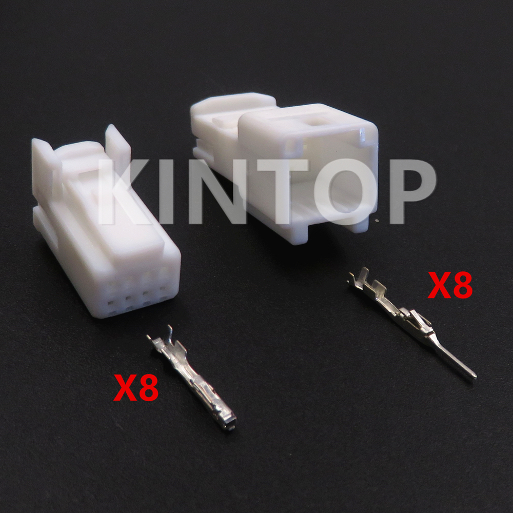 8ピン車のオスメスドッキングコネクタ,ワイヤー付き,1565804-1 1376352-1,nissan用カーワイヤーソケット