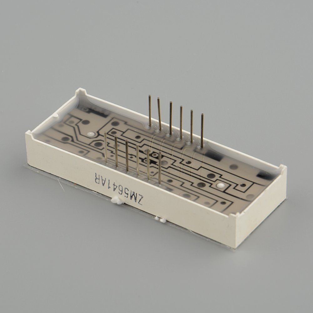 Diymore Digital LED Electronic Clock DIY Kits PCB Practice Learning Board AT89C2051 and Components DC 9V - 12V (4 Bits Digital)