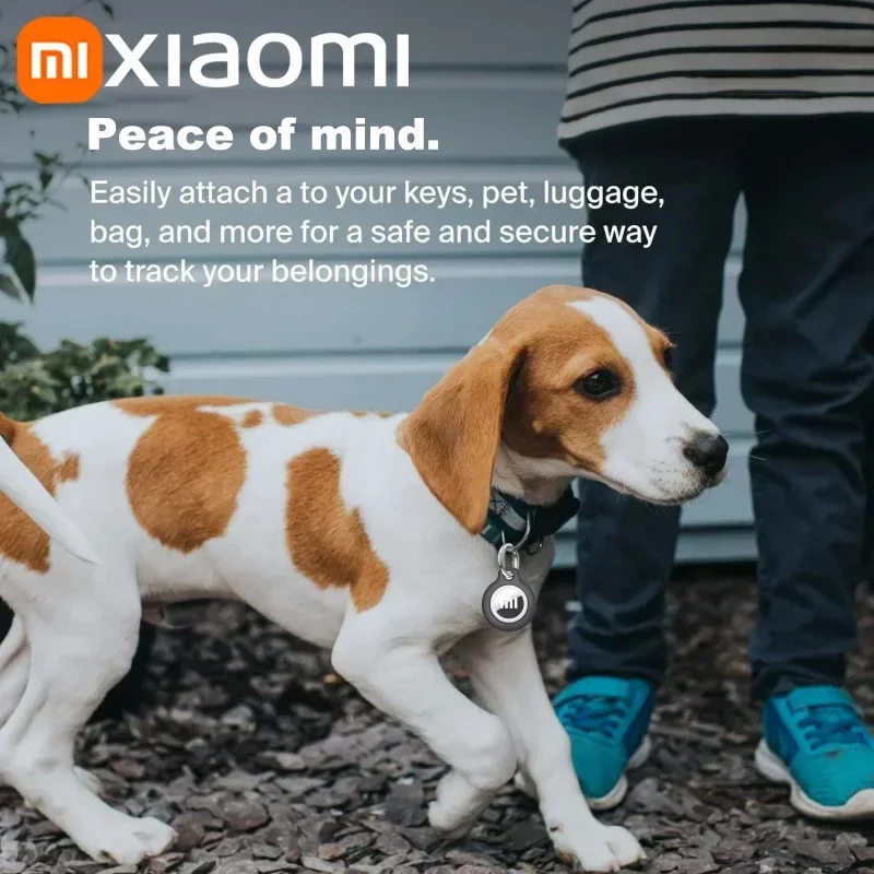 XIAOMI Mini GPS Tracker System FindMy App Airtag Smart Bluetooth Locator Child Finder Bag Anti-Loss Pet Collar with Tracker NEW