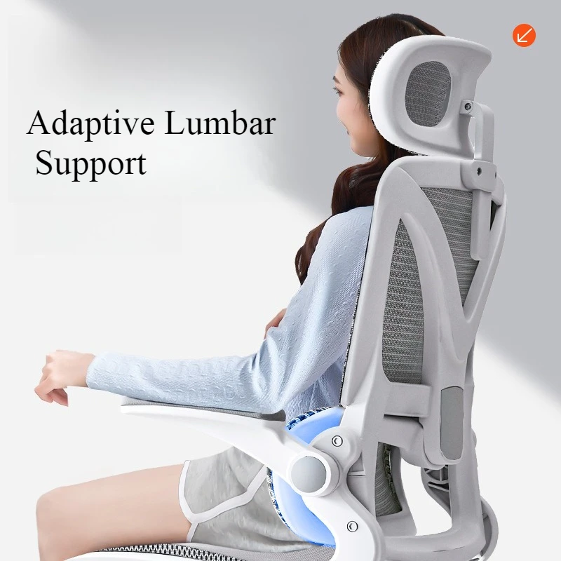 Ergonomic Gaming Chair 3D Lumbar Support Racing Swivel Adjustable Breathable Mesh High Density Sponge Seat Silla De Escritorio