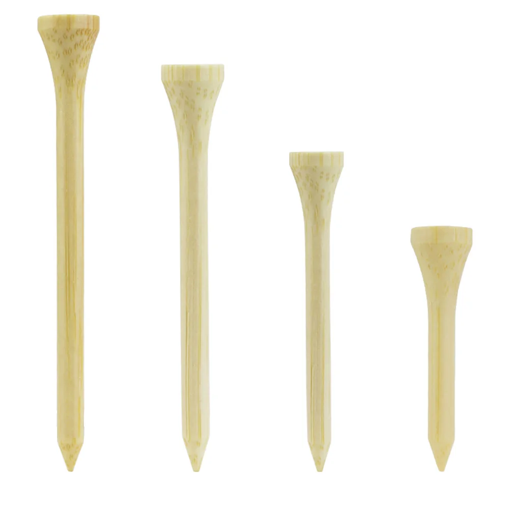 Bamboo Golf Bolas Titular, Bolas Tees, Disponível, Drop Ship, 42mm, 54mm, 70mm, 83mm, 100Pcs, Saco