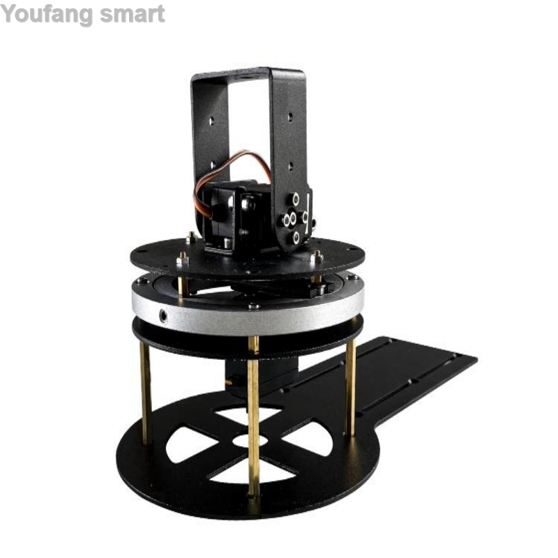 2 DOF Robot Manipulator Metal DS3218 Mechanical Rotating Gimbal For Arduino Robot DIY Kit UNO/ESP32/STM32 Programmable Platform